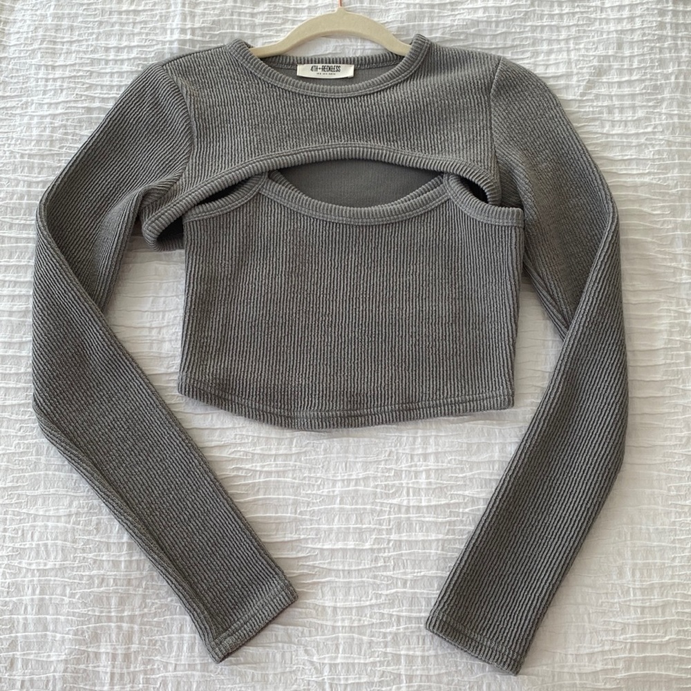 Two Piece Long Sleeve Top